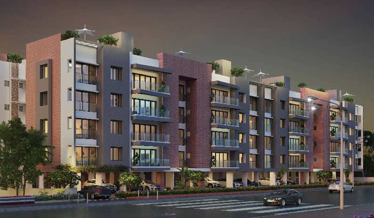 4 BHK Flats in Vesu for Sale